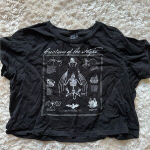 Social Collision Black Bats Graphic Tee